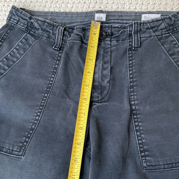 Gap girlfriend crop canvas pants size 4 - Picture 6 of 7